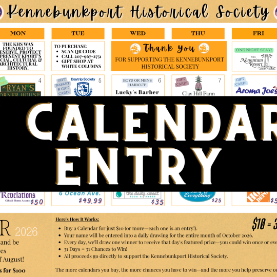 1 Calendar Entry