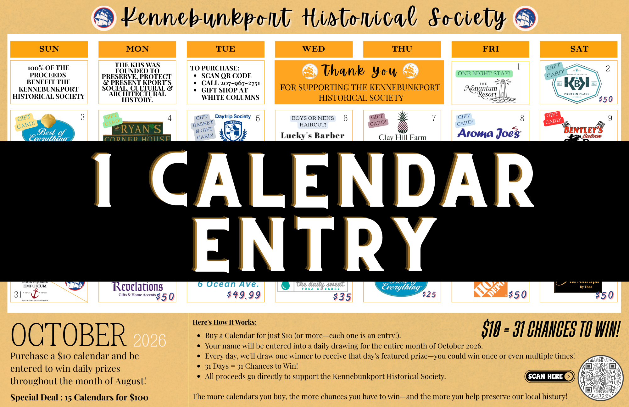 October Calendar Raffle 2026 (2)